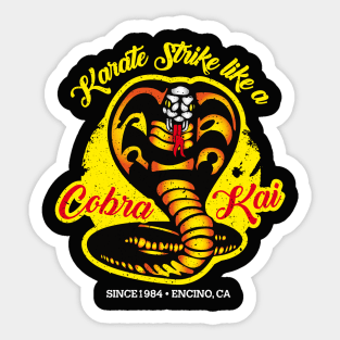 Cobra Kai Karate Sticker